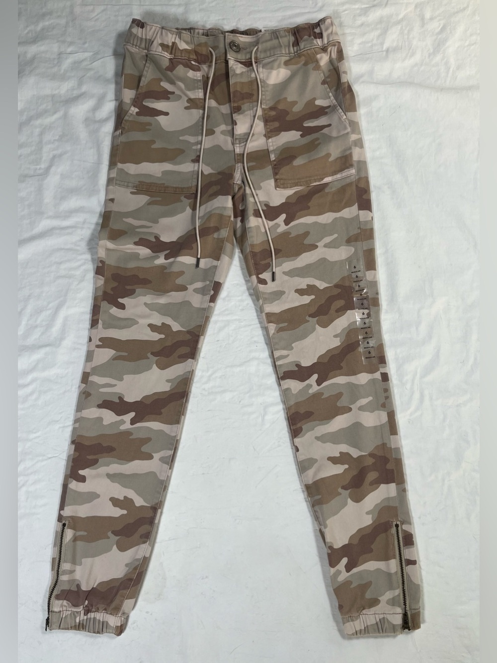 American Eagle Camo Jegging Joggers Size 6 Regular Next Level Stretch